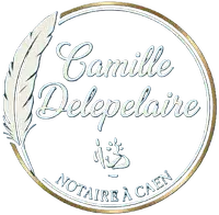 Retour à l'accueil - Logo de Maître Camille Delepelaire, Notaire à Caen - Étude notariale en Normandie