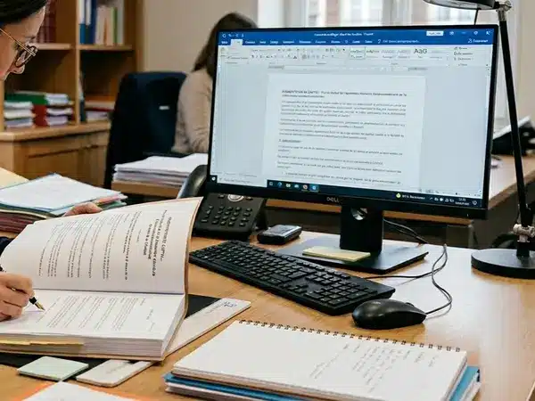 Maître Camille Delepelaire à Caen effectuant les démarches d'une augmentation de capital et de modification des statuts d'une société